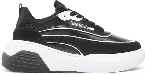 Sneakersy LOVE MOSCHINO - JA15845G0FJH400A Nero/Bianco