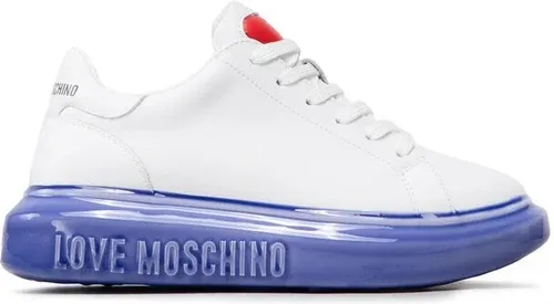 Sneakersy LOVE MOSCHINO - JA15174G0FIAY10D Bianco/Lilla