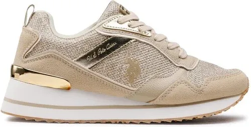 Sneakersy U.S. Polo Assn. - Fey003A Shiny FEY003W/BHT1 Bei