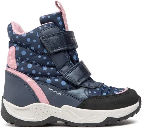 Snehule Geox - J Sentiero G.B Abx C J26FVC 0MNNF C0694 S Navy/Pink