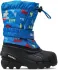 Snehule Sorel - Childrens Flurry Print NC3504 Hyper Blue/Black