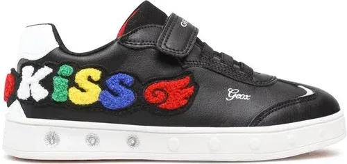 Sneakersy Geox - J Skylin G. C J268WC 000BC C0048 D Black/Red