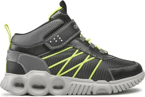 Sneakersy Geox - J Wroom B. A J26GAA 0FUCE C0802 D Black/Lime