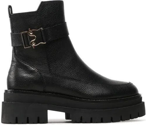 Členková obuv Marco Tozzi - 2-25820-29 Black/Gold 085