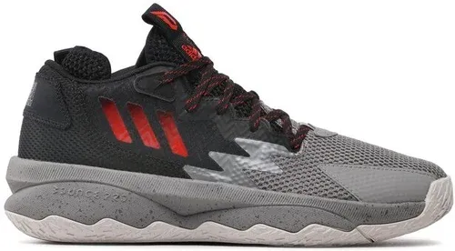 Topánky adidas - Dame 8 HR1558 Greth/Red/Cblack