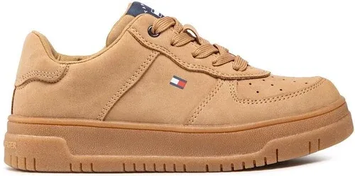Sneakersy Tommy Hilfiger - Low Cut Lace-Up Sneaker T3B9-32478-1441 M Camel 524