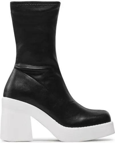 Členková obuv Steve Madden - Uptake SM11001749-02002-034 Black/White