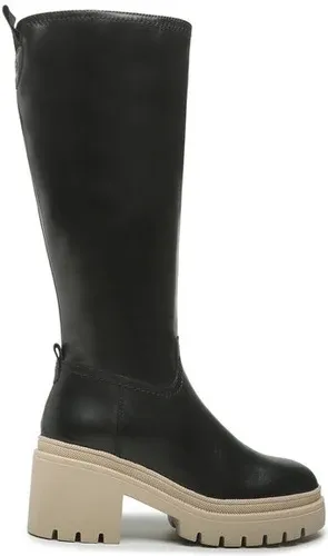 Čižmy Tamaris - 1-25640-39 Black Lea./Beige 044