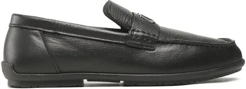 Mokasíny Calvin Klein - Driving Shoe Bold Logo HM0HM00891 Pvh Black BEH