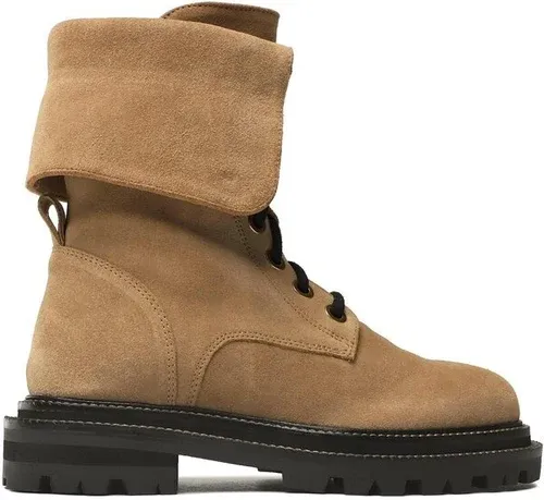 Členková obuv TWINSET - Anfibio 222TCP140 Brown Sugar 07184