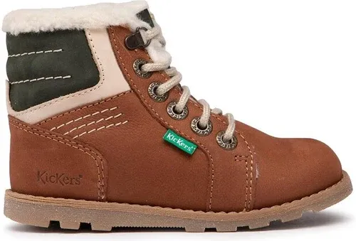 Čižmy Kickers - Nonotain 909850-10 S Camel/Kaki 116