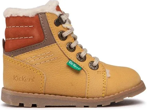 Čižmy Kickers - Nonotain 909850-10 M Jaune Camel 73