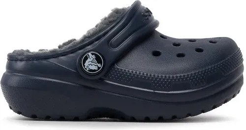 Šľapky Crocs - Classic Lined Clog T 207009 Navy/Charcoal