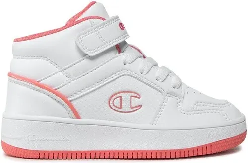 Sneakersy Champion - Rebound 2.0 Mid S32498-CHA-WW006 Wht/Coral