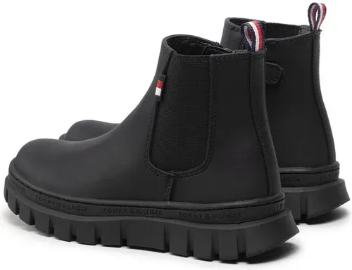 Šnurovacia obuv Tommy Hilfiger - Chelsea Boot T3B5-32516-1355 M Black 999