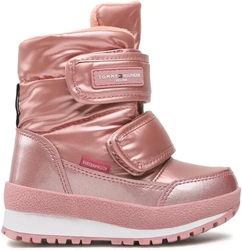 Snehule Tommy Hilfiger - Snow Boot T3A5-32434-1485 M Rose Gold 341