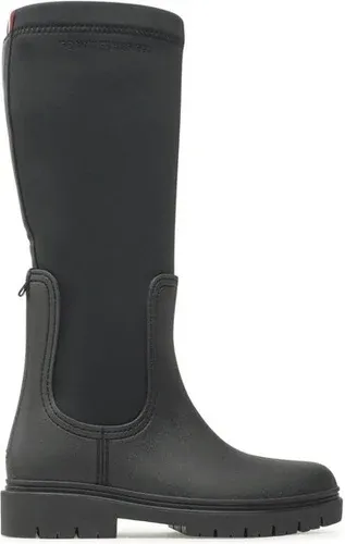 Gumáky Tommy Hilfiger - Rain Boot Long Shaft FW0FW07064 Black BDS