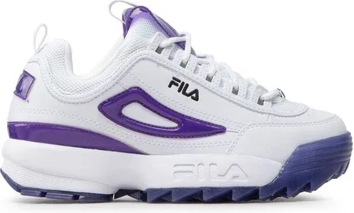 Sneakersy Fila - Disruptor T Teens FFT0050.13155 White/Prism Violet