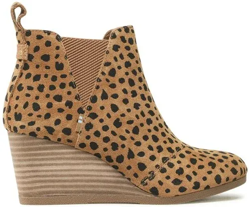 Členková obuv Toms - Kelsey 10018915 Brown Sugar Tiny