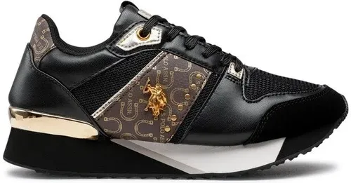 Sneakersy U.S. Polo Assn. - Frida013 Print FRIDA013W/BYT1 Blk/Brw01