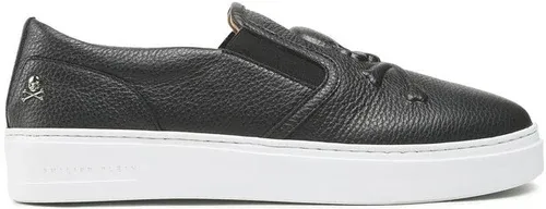 Tenisky PHILIPP PLEIN - Slip On Skull AABS USC0289 PLE010N Black 02