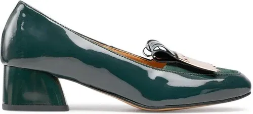 Poltopánky Sagan - 4862 Zielony Lakier/Złoto