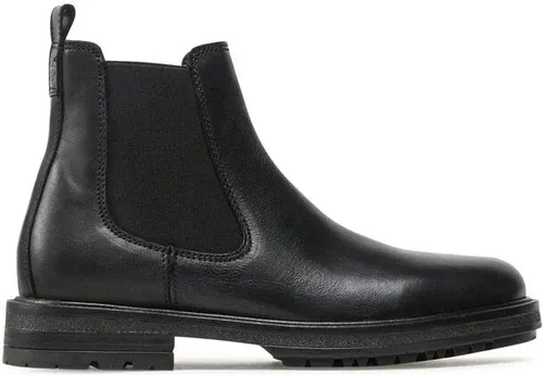 Členková obuv s elastickým prvkom Marc O'Polo - 208 27385001 123 Black 999