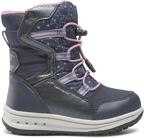 Snehule Geox - J Roby G. B Abx A J26FUA 054FU C4251 M Navy/Rose