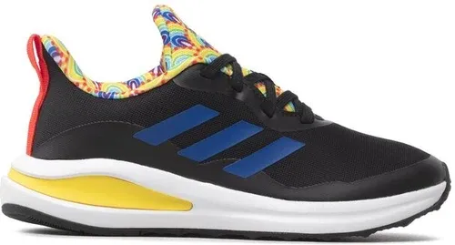 Topánky adidas - Forta Run K HR1443 Core Black/Royal Blue/Impact Yellow