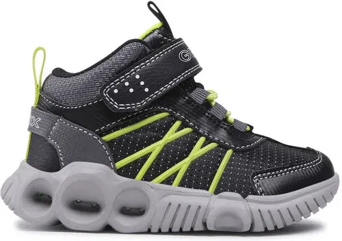 Sneakersy Geox - J Wroom B. A J26GAA 0FUCE C0802 M Black/Lime