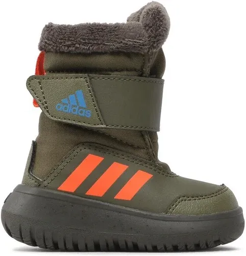 Topánky adidas - Winterplay I GZ6801 Focus Olive/Impact Orange/Shadow Olive