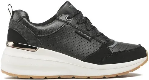 Sneakersy Skechers - Subtle Spots 155616/BLK Black Dura Leather/Black Leopard Trim