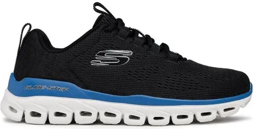 Topánky Skechers - Fasten Up 232136/BKBL Black/Blue