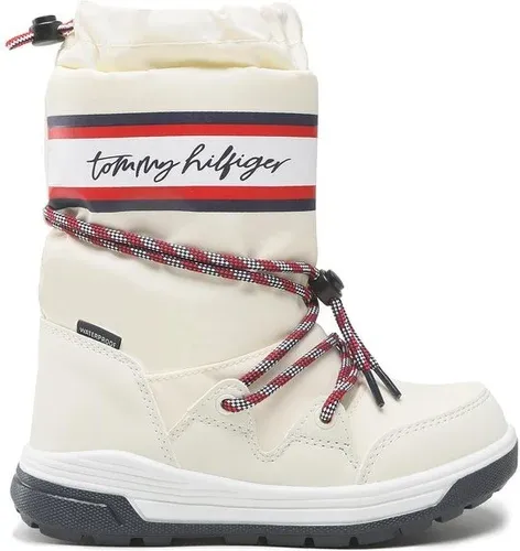 Snehule Tommy Hilfiger - Snow Boot T3A6-32436-1485 M White 100