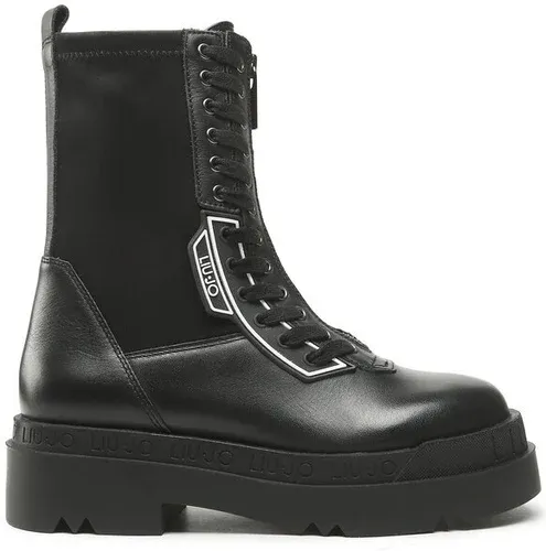 Členková obuv Liu jo - Love 22 SF2171 TX218 Black 22222