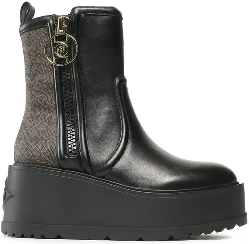 Členková obuv Liu Jo - Carol 24 SF2151 P0102 Black 22222