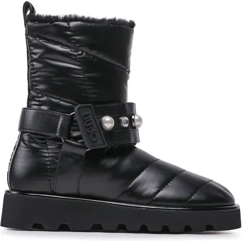 Členková obuv Liu Jo - Brooklyn 06 SF2249 T0011 Black 22222