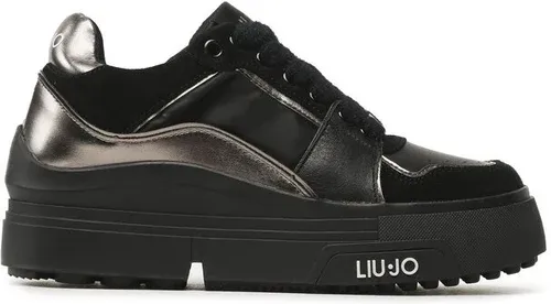 Sneakersy Liu Jo - Hero 15 BF2163 PX313 Black/Gun Mi S1078