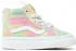 Sneakersy Vans - Sk8-Hi Zip VN000XG5ZQP1 Rainbow Suede Pastel Multi