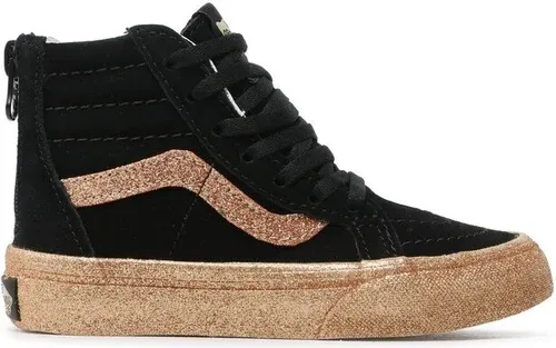 Sneakersy Vans - Sk8-Hi Zip VN0A4BUXZX11 Party Glitter Black/Gold