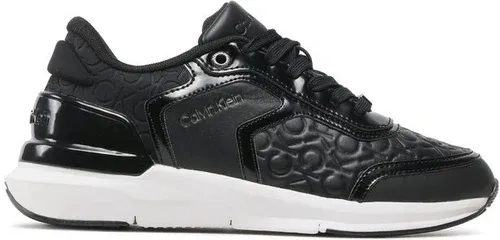 Sneakersy Calvin Klein - Flexi Runner Mono Mix HW0HW01375 Seasonal Black Mono 0GK