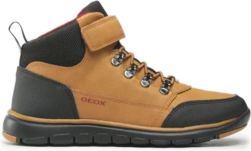 Šnurovacia obuv Geox - J Xunday B.A J263NA 0MEFU C2G7V D Dk Yellow/Red