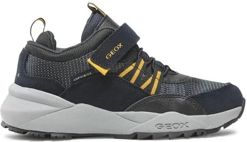 Sneakersy Geox - J Heevok B.B Abx A J16FBA 0FU22 C0657 D Navy/Yellow