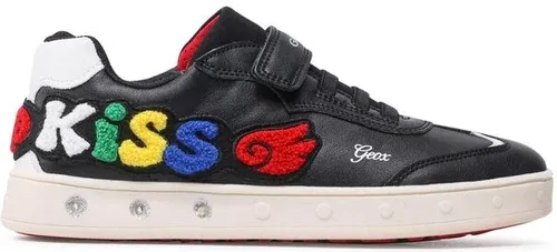 Sneakersy Geox - J Skylin G. C J268WC 000BC C0048 DD Black/Red