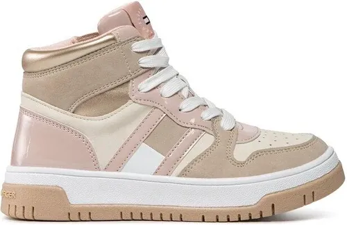 Sneakersy Tommy Hilfiger - High Top Lace Up T3A9-32344-1446 S Beige/Nude A241