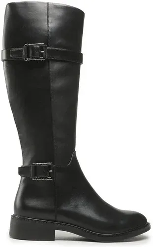 Čižmy vo vojenskom štýle Tamaris - 1-25514-29 Black 001