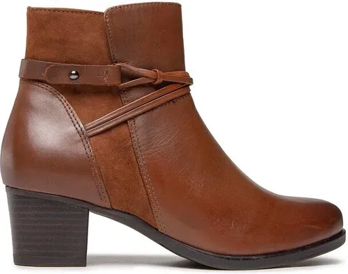 Členková obuv Caprice - 9-25348-29 Cognac Comb 313