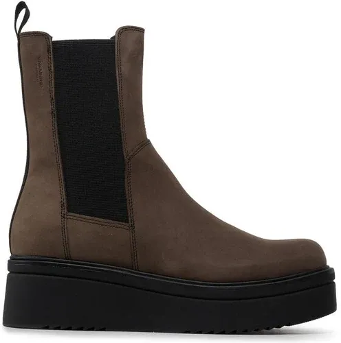 Členková obuv s elastickým prvkom Vagabond - Tara 4846-150-50 Khaki