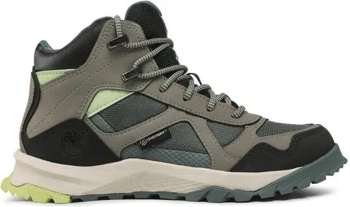 Trekingová obuv Timberland - Lincoln Pk Lite Mid TB0A29MK1101 Md Grey Lthr W Grn
