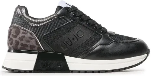 Sneakersy Liu Jo - Kiss 06 4F2777 EX016 Black/Gun Mi S1078